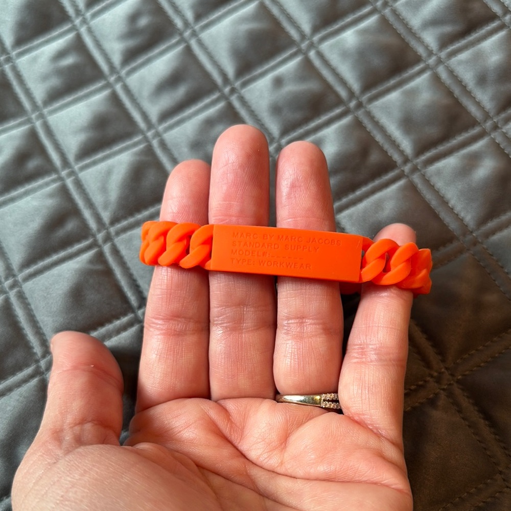 Marc by Marc Jacobs Bold Orange Bracelet
